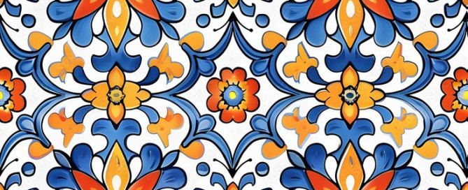 کاشی طرح مراکشی