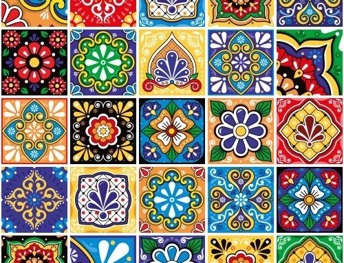 انواع کاشی دست‌ساز طرح مکزیکی در معماری داخلی + قیمت خرید و 5000 طرح کاشی